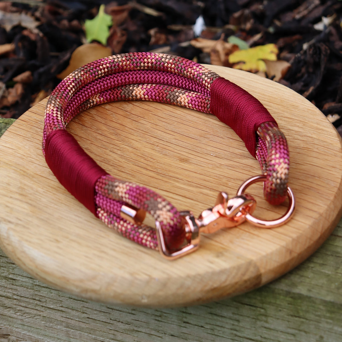 Autumn's Calling Triple Layer Rope Collar