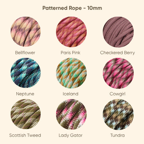 Paracord Dog Slip & Clip Lead - Design Your Own