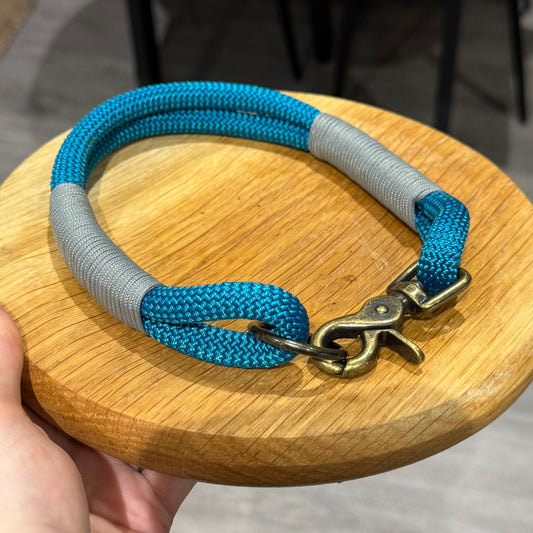 Ready to ship - Teal Double Collar