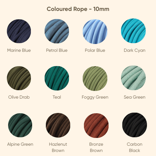 Paracord Knotted Dog Clip Lead - Design Your Own