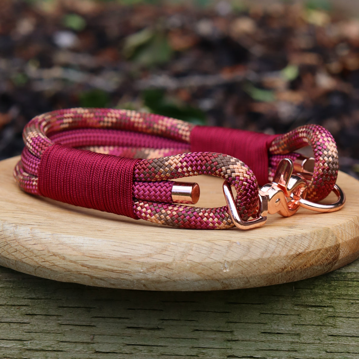 Autumn's Calling Triple Layer Rope Collar