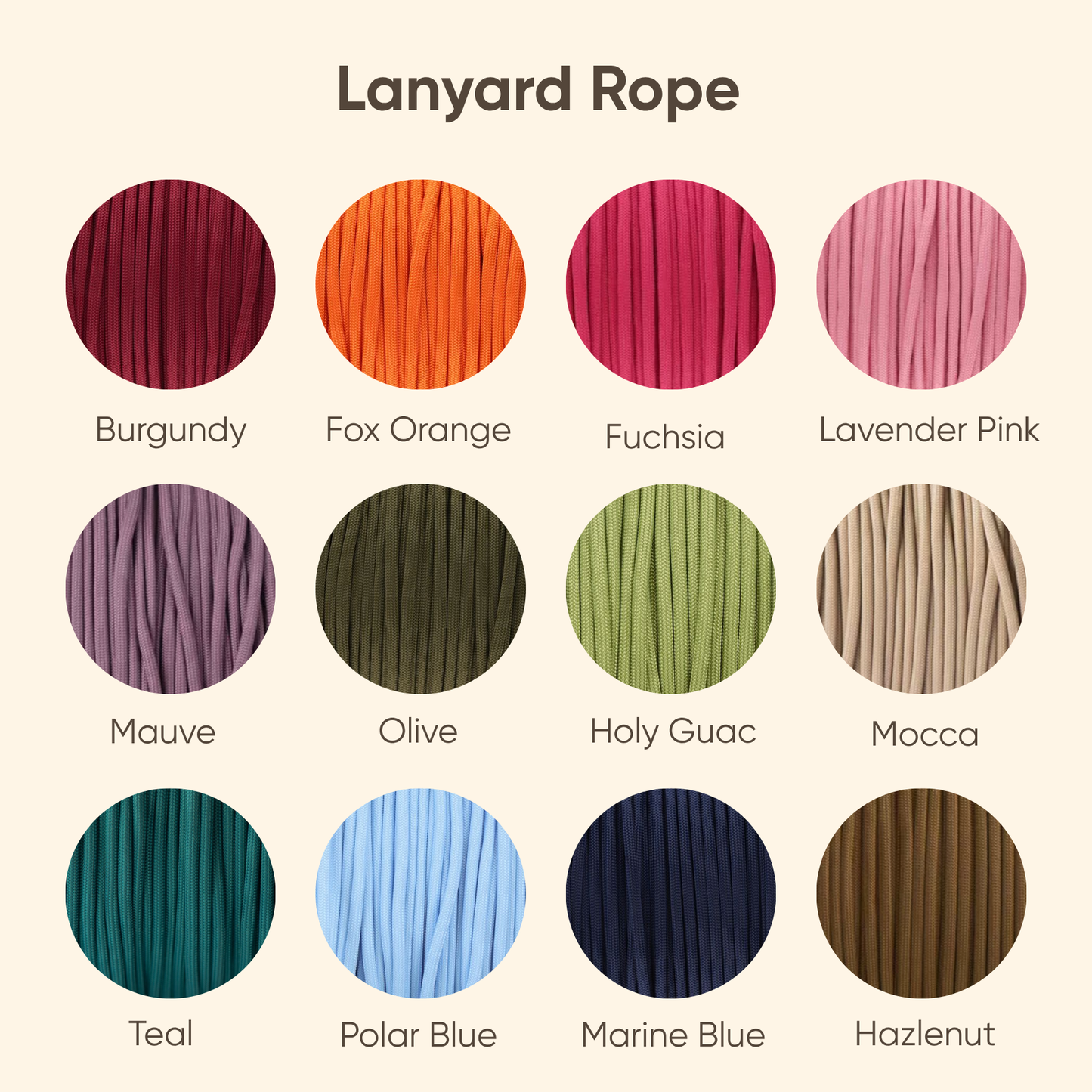 Paracord Whistle Lanyard